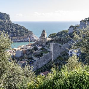 portovenere vista da uliveto alto